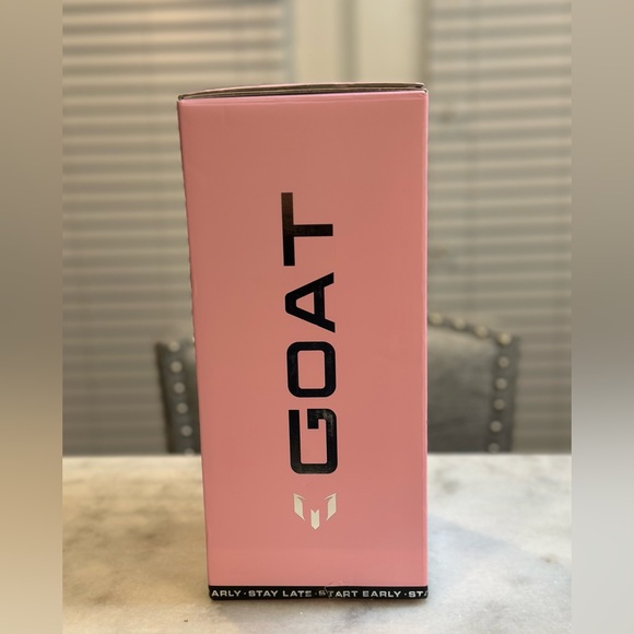 The Messi x Stanley Pink & Black GOAT Quencher ProTour Flip Straw Tumbler, 40oz - Picture 8 of 12